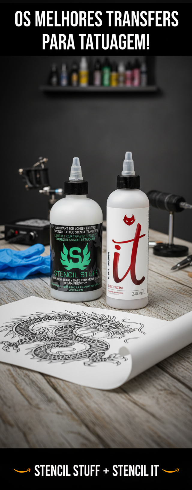 Os Melhores Transfers para Tatuagem e Dicas Essenciais